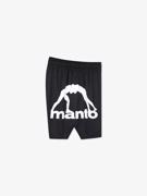 MANTO LOGO DUAL FIGHT SHORTS-GREEN